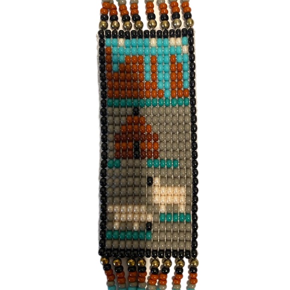 Storyteller 27” beaded necklace - Picture 6 of 6